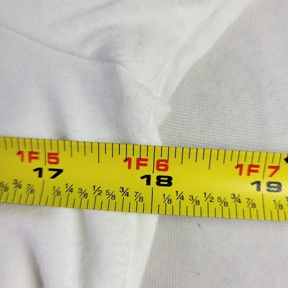 Athleta Wilder Long Sleeve Dress Size L White Ruching Tuck Detail Pullover New - Picture 9 of 11